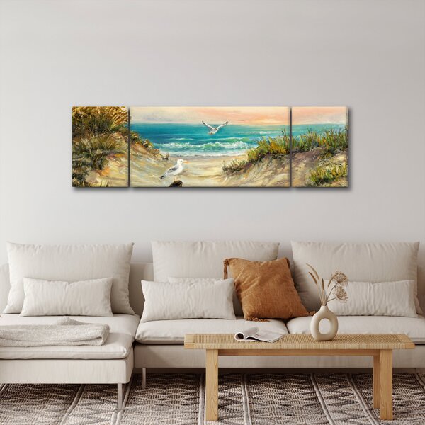 Obraz - Piaszczysta plaża (170x50 cm)