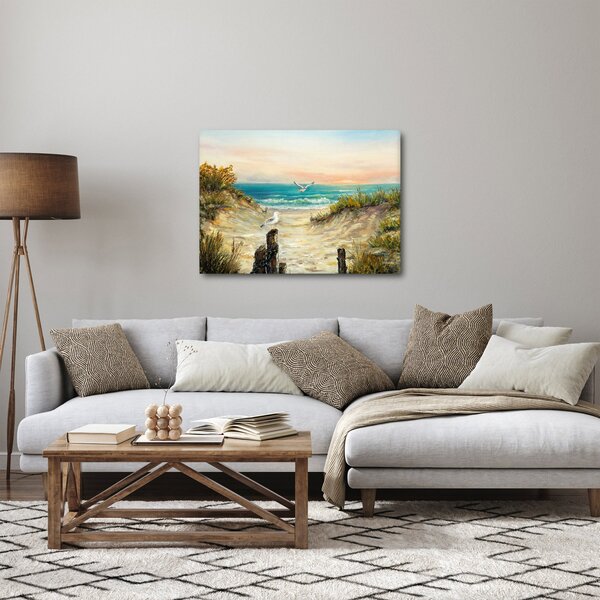 Obraz - Piaszczysta plaża (70x50 cm)