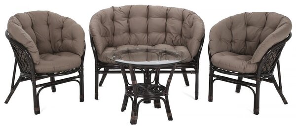 Zestaw mebli ogrodowych HOME&GARDEN Bahama 209596 Cappuccino
