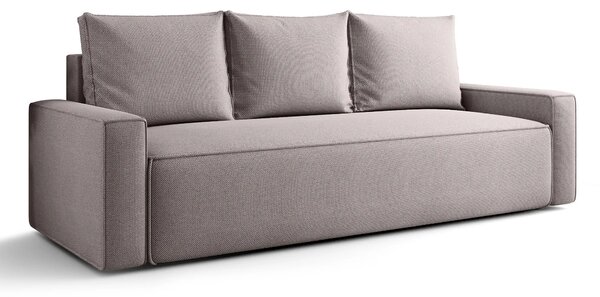 Szara tapicerowana sofa z pojemnikiem G3-C05