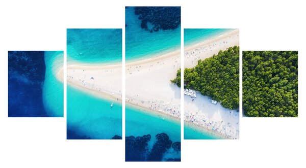 Obraz - Ostrav Hvar, Chorwacja (125x70 cm)