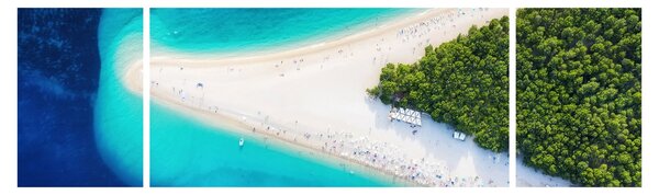 Obraz - Ostrav Hvar, Chorwacja (170x50 cm)