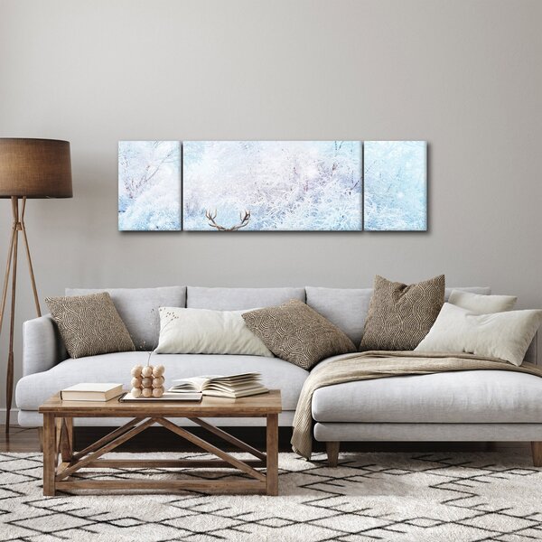 Obraz majestatycznego jelenia (170x50 cm)