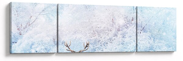 Obraz majestatycznego jelenia (170x50 cm)