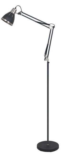 Lampa stojąca podłogowa Italux Remiro industrialna czarna ML-HN3047 BL+S.NICK