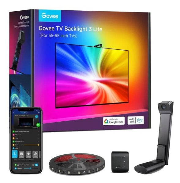 Taśma LED GOVEE H6099 3.6 m Envisual TV Backlight 3 Lite Wi-Fi/Bluetooth