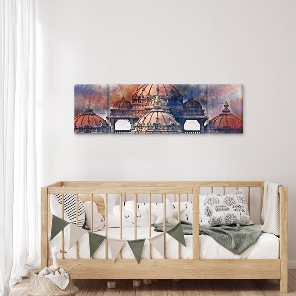 Obraz - Akshardham, New Delhi, Indie (170x50 cm)