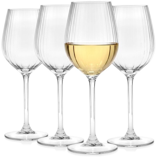 Kieliszki do wina szklane 380 ML 4 szt
