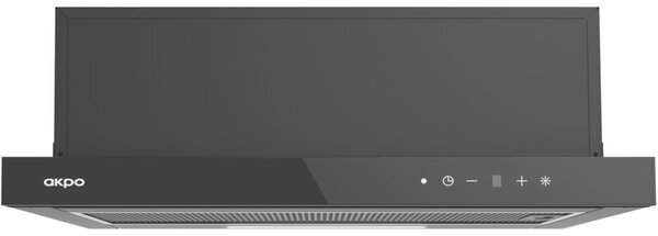 Okap AKPO Light Glass Touch 60 Czarny 70dB klasa B
