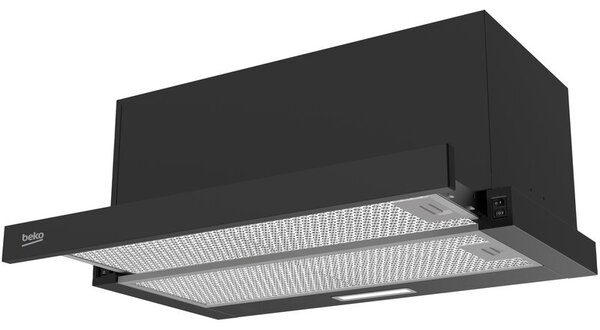 Okap BEKO HNT61520BH Czarny 67dB klasa A