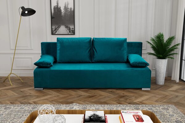 Sofa z funkcja spania wersalka Ecco DELUXE Morska