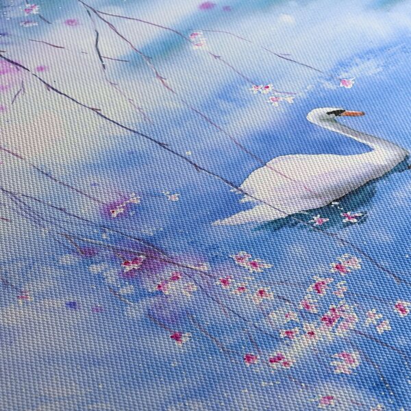 Obraz - Magiczne jezioro (170x50 cm)