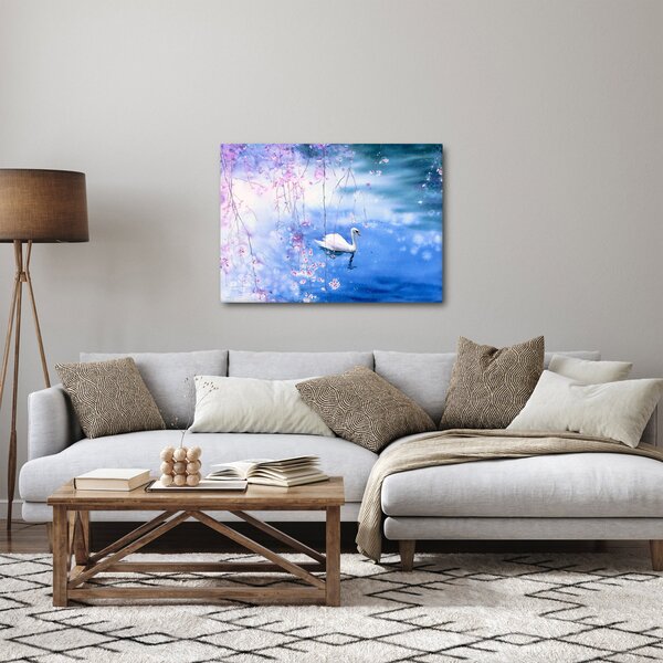 Obraz - Magiczne jezioro (70x50 cm)