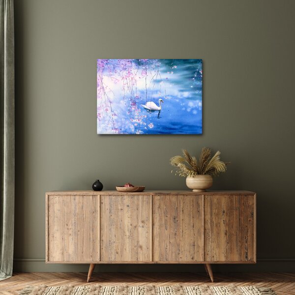 Obraz - Magiczne jezioro (70x50 cm)