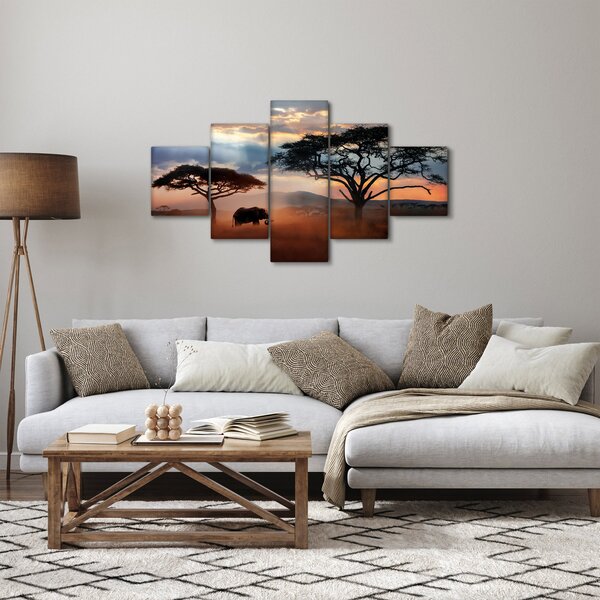 Obraz - Park Narodowy Serengeti, Tanzania, Afryka (125x70 cm)