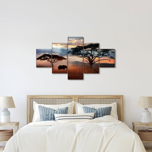 Obraz - Park Narodowy Serengeti, Tanzania, Afryka (125x70 cm)
