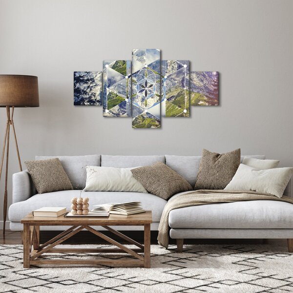 Obraz - Figura geometryczna (125x70 cm)