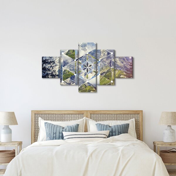 Obraz - Figura geometryczna (125x70 cm)