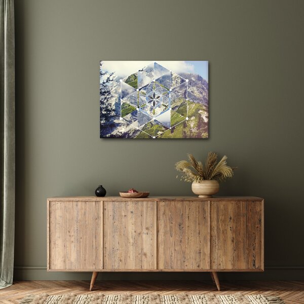 Obraz - Figura geometryczna (70x50 cm)