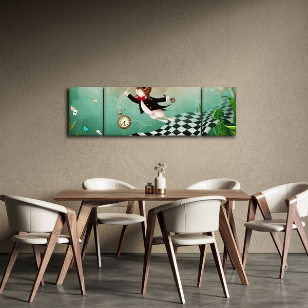 Obraz - Fantasy królik (170x50 cm)