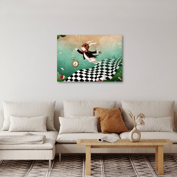 Obraz - Fantasy królik (70x50 cm)