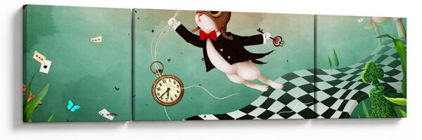 Obraz - Fantasy królik (170x50 cm)