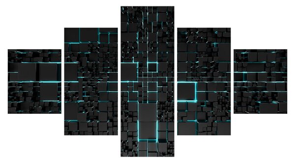 Obraz - Interfejs technologiczny (125x70 cm)