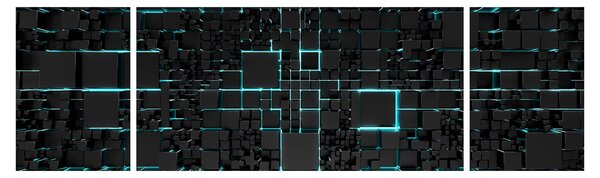 Obraz - Interfejs technologiczny (170x50 cm)