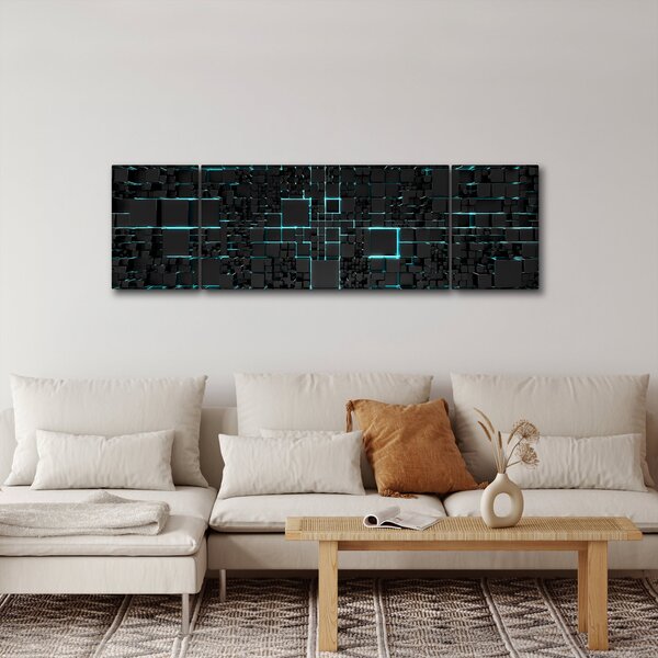 Obraz - Interfejs technologiczny (170x50 cm)