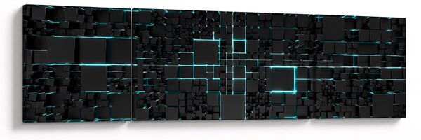 Obraz - Interfejs technologiczny (170x50 cm)