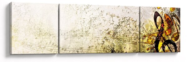 Obraz - Potęga muzyki (170x50 cm)
