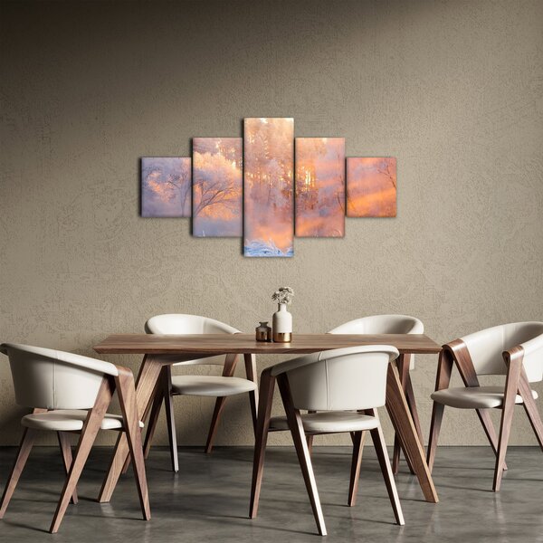 Obraz - Mroźny świt (125x70 cm)