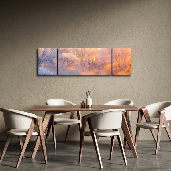 Obraz - Mroźny świt (170x50 cm)