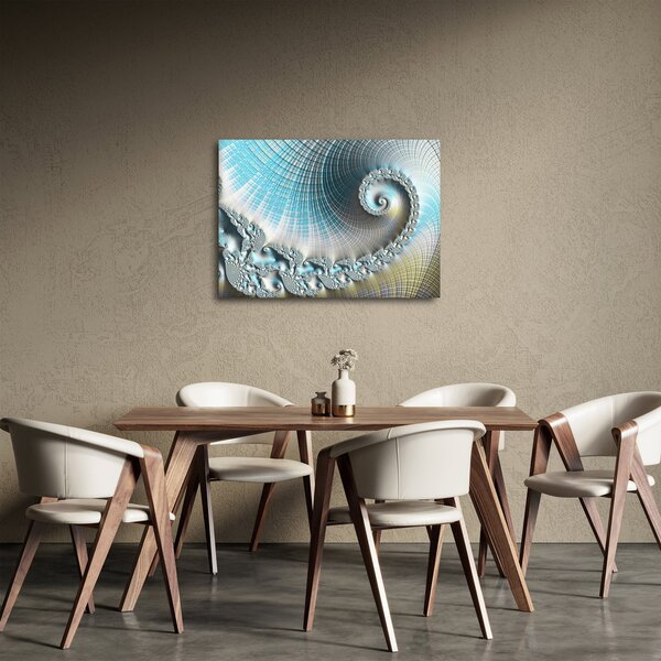 Obraz teksturowanej spirali (70x50 cm)