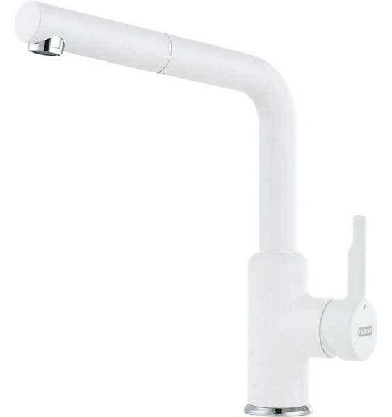 Bateria kuchenna stojÄ ca FRANKE Urban pull-out z wyciÄ ganÄ wylewkÄ BiaÅy polarny 115.0595.088