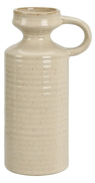 Wazon kamionkowy Busara 8,5 x 20 cm, beżowy