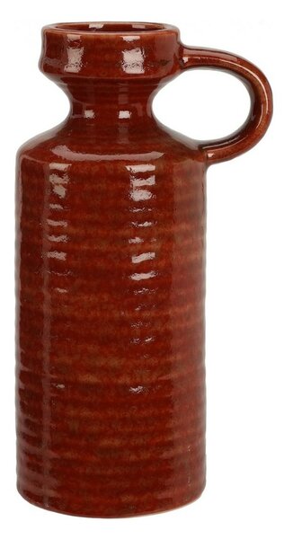 Wazon kamionkowy Busara 8,5 x 20 cm, czerwony