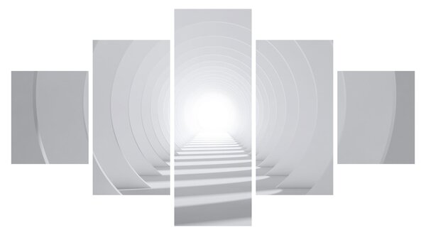 Obraz - tunel 3D (125x70 cm)
