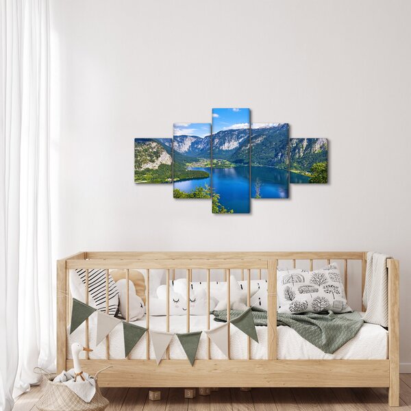 Obraz - Hallstätter See, Hallstatt, Austria (125x70 cm)