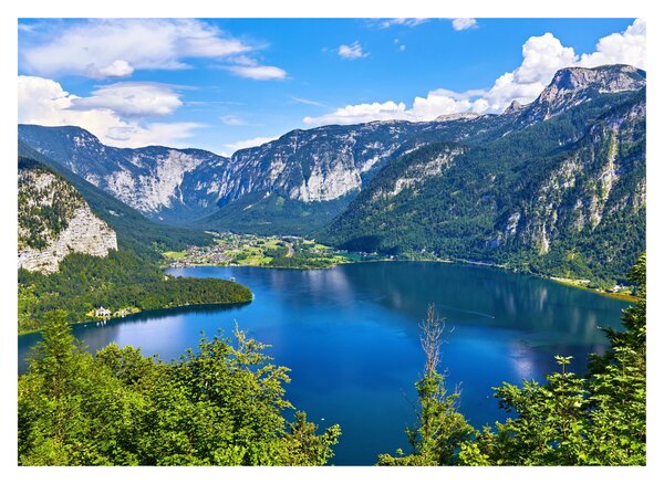 Obraz - Hallstätter See, Hallstatt, Austria (70x50 cm)