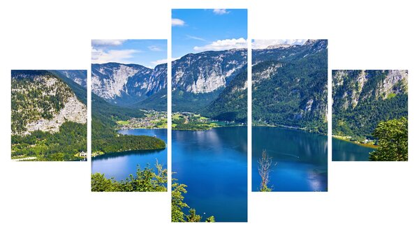 Obraz - Hallstätter See, Hallstatt, Austria (125x70 cm)