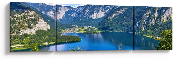 Obraz - Hallstätter See, Hallstatt, Austria (170x50 cm)