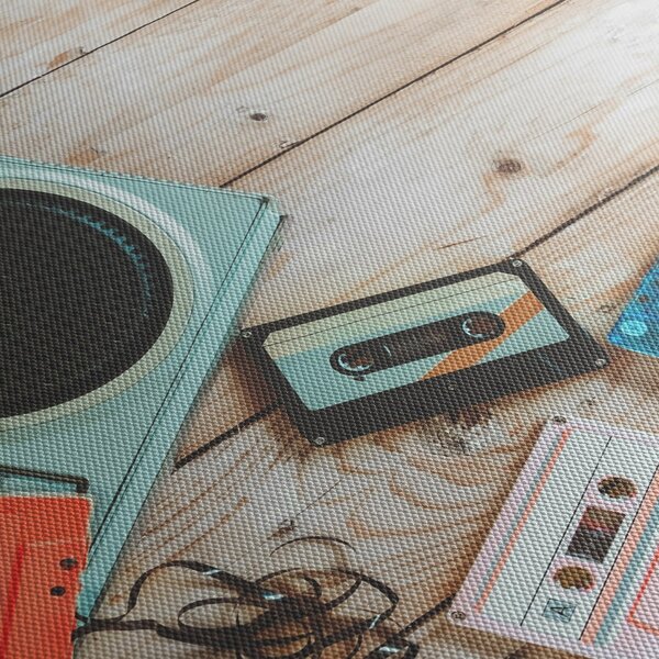 Obraz - Radio retro (170x50 cm)