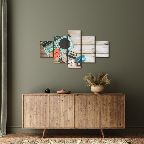 Obraz - Radio retro (125x70 cm)