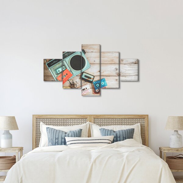 Obraz - Radio retro (125x70 cm)