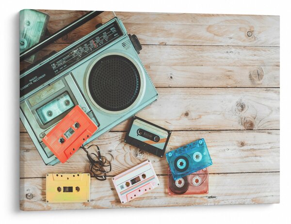 Obraz - Radio retro (70x50 cm)