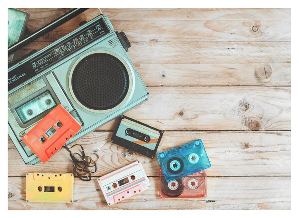Obraz - Radio retro (70x50 cm)