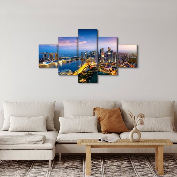 Obraz - Singapur, Azja (125x70 cm)