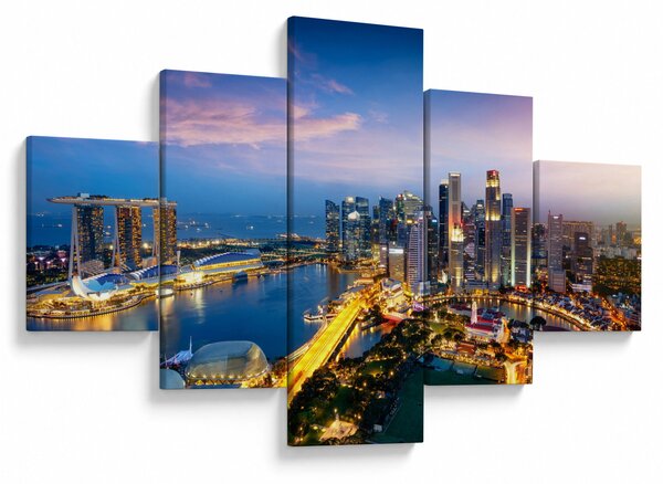 Obraz - Singapur, Azja (125x70 cm)