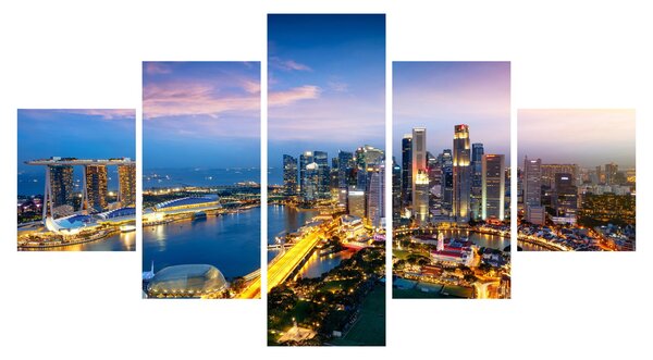 Obraz - Singapur, Azja (125x70 cm)